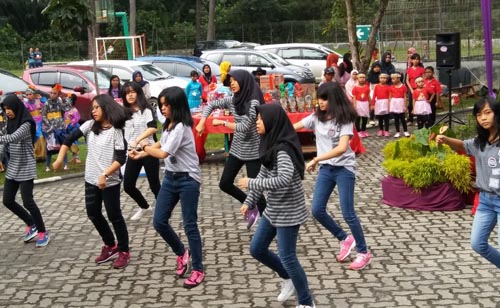 Dua Sekolah di Pangkalan Kerinci Tampilkan Kreatifitas Siswa